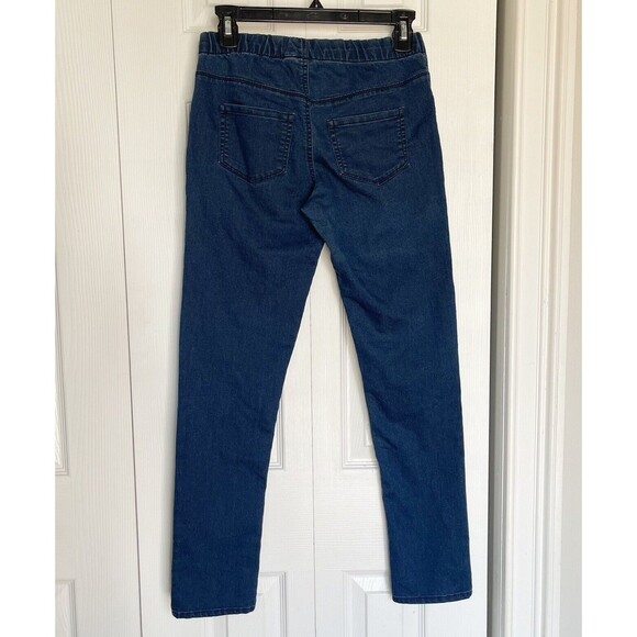 Big Girls Jeggings Size 14 Blue Pull On Pants OSHKOSH - Picture 4 of 15